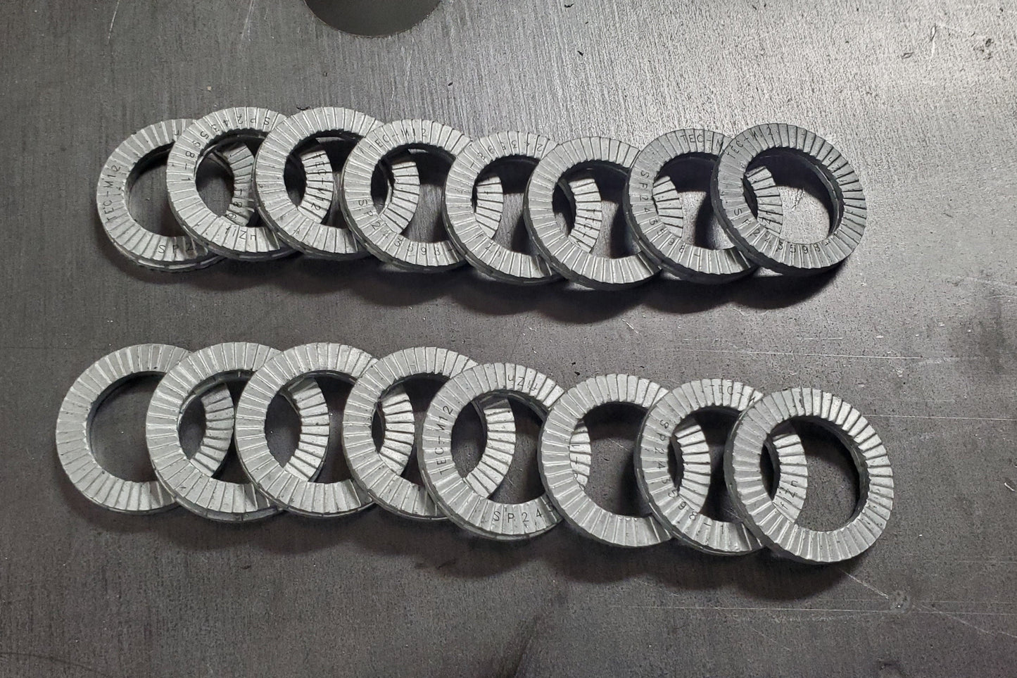 Wedge Locking Washers for Axle Bolt