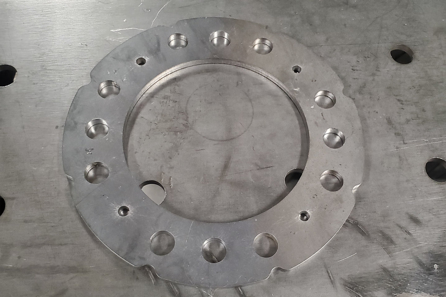8 on 6.5" Drill Template Dana 60