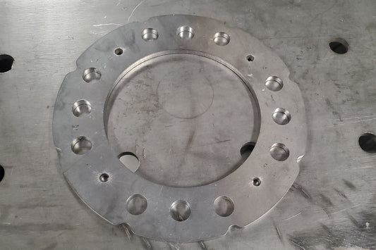8 on 6.5" Drill Template Dana 60