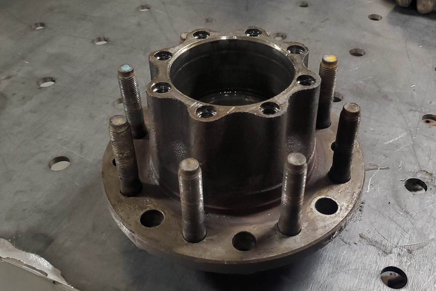 8 on 6.5" Drill Template Sterling 10.5