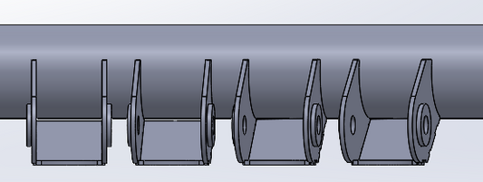 Drop Lower Link Mounts