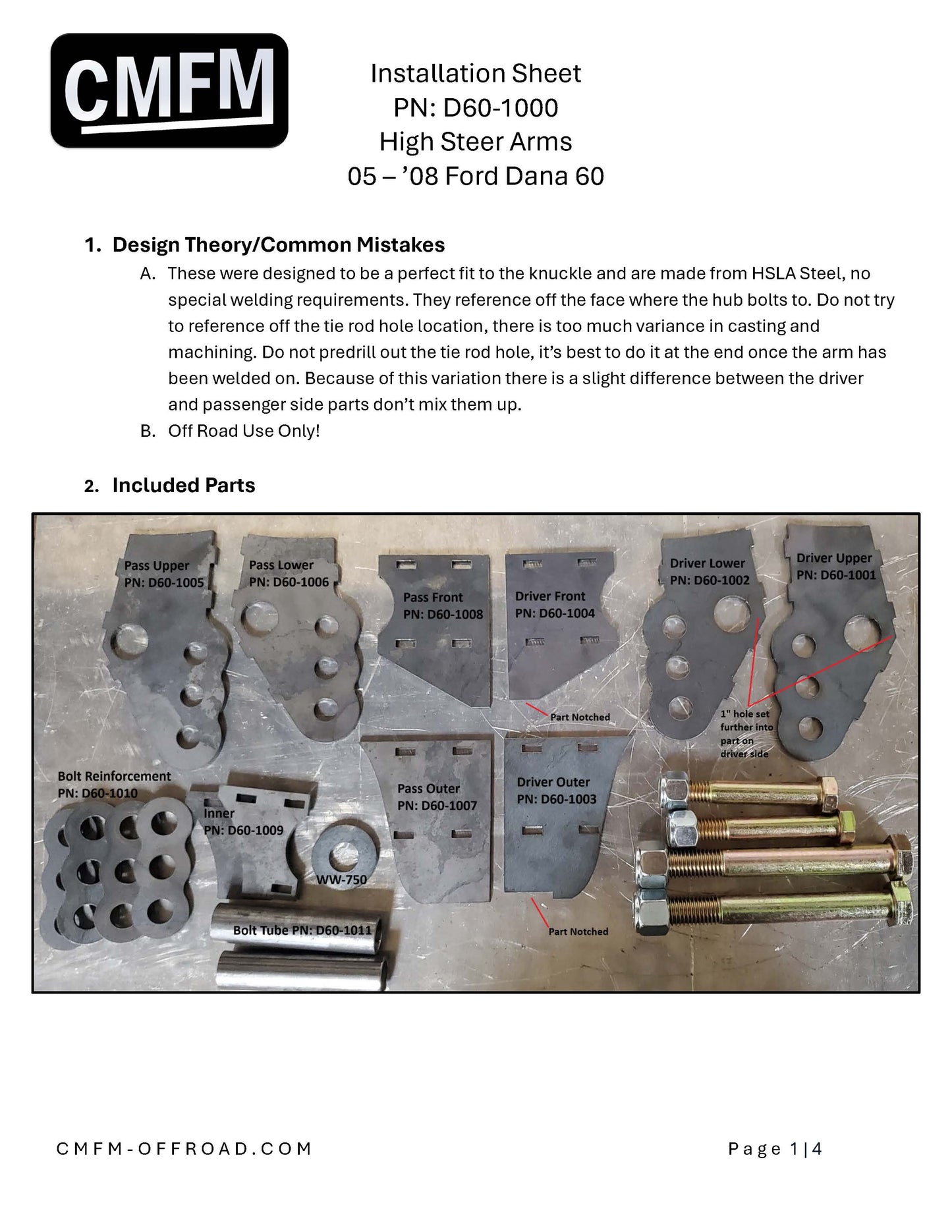 05-08 Knuckle Kit