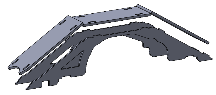 Narrow Axle Truss, Sterling 10.25 and 10.5