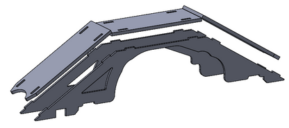 Narrow Axle Truss, Sterling 10.25 and 10.5