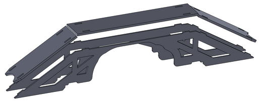 Wide Axle Truss, Sterling 10.25 and 10.5 (Recentered)